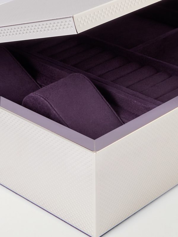 Silver-Plated Watch and Jewellery Box - CU Silver-Plated Watch and Jewellery Box - CU