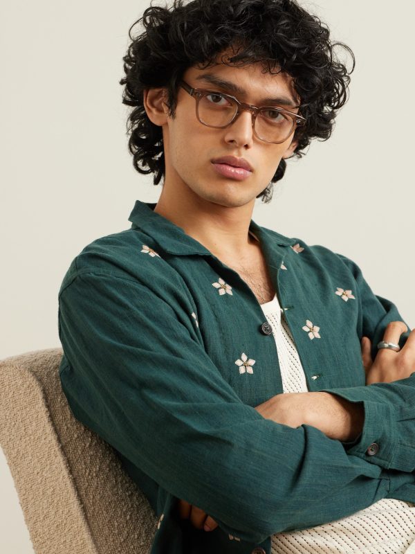 Sherwood Square-Frame Acetate Optical Lenses - OU Sherwood Square-Frame Acetate Optical Lenses - OU