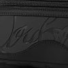 Loubideal Studded Rubber-Trimmed Shell and Mesh Belt Bag - CU Loubideal Studded Rubber-Trimmed Shell and Mesh Belt Bag - CU