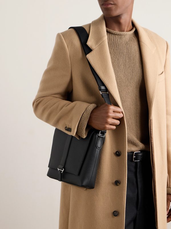 1893 Harness Flap Full-Grain Leather Messenger Bag - OU