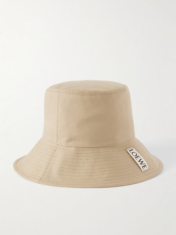 + Paula’s Ibiza Logo-Appliquèd Cotton-Canvas Bucket Hat - BK + Paula’s Ibiza Logo-Appliquèd Cotton-Canvas Bucket Hat - BK
