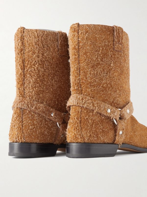 + Paula's Ibiza Campo Brushed-Suede Boots - BK + Paula's Ibiza Campo Brushed-Suede Boots - BK
