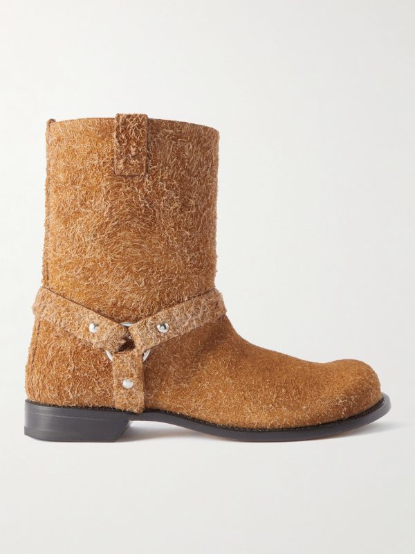 + Paula's Ibiza Campo Brushed-Suede Boots + Paula's Ibiza Campo Brushed-Suede Boots