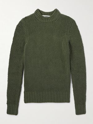 Cotton-Blend Bouclé Sweater Cotton-Blend Bouclé Sweater