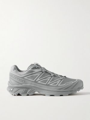 XT-6 Rubber-Trimmed Mesh Sneakers