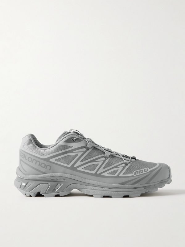 XT-6 Rubber-Trimmed Mesh Sneakers XT-6 Rubber-Trimmed Mesh Sneakers
