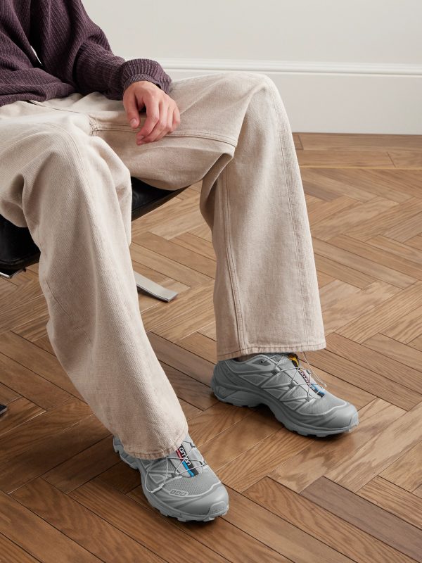 XT-6 Rubber-Trimmed Mesh Sneakers - OU XT-6 Rubber-Trimmed Mesh Sneakers - OU