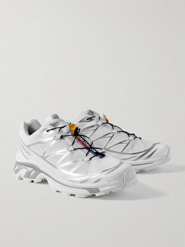 XT-6 GTX Rubber-Trimmed GORE-TEX Mesh Sneakers - FR XT-6 GTX Rubber-Trimmed GORE-TEX Mesh Sneakers - FR