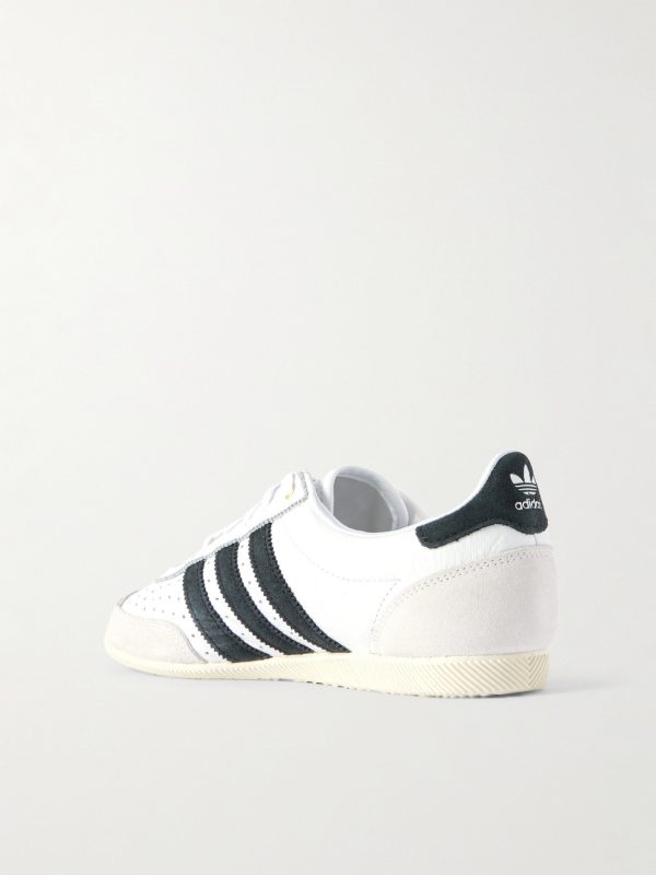 Japan Suede and Textured-Leather Sneakers - BK