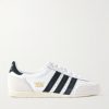 Japan Suede and Textured-Leather Sneakers