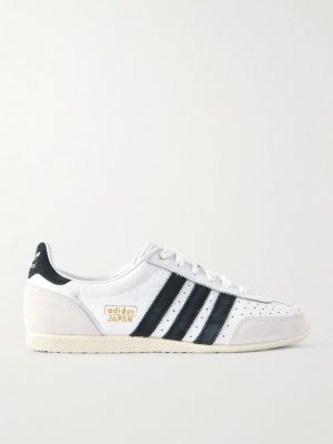 Japan Suede and Textured-Leather Sneakers Japan Suede and Textured-Leather Sneakers