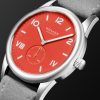 Club Campus Hand-Wound 38.5mm Stainless Steel and Suede Watch, Ref. No. 723 - FR Club Campus Hand-Wound 38.5mm Stainless Steel and Suede Watch, Ref. No. 723 - FR