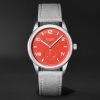 Club Campus Hand-Wound 38.5mm Stainless Steel and Suede Watch, Ref. No. 723 Club Campus Hand-Wound 38.5mm Stainless Steel and Suede Watch, Ref. No. 723