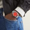 Club Campus Hand-Wound 38.5mm Stainless Steel and Suede Watch, Ref. No. 723 - OU Club Campus Hand-Wound 38.5mm Stainless Steel and Suede Watch, Ref. No. 723 - OU