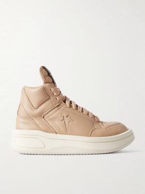 + Converse TURBOWPN Full-Grain Leather High-Top Sneakers + Converse TURBOWPN Full-Grain Leather High-Top Sneakers