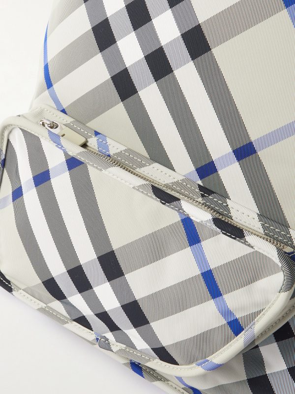 Checked Nylon-Twill Backpack - CU Checked Nylon-Twill Backpack - CU