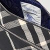 Large Shield Checked Jacquard Messenger Bag - E1 Large Shield Checked Jacquard Messenger Bag - E1