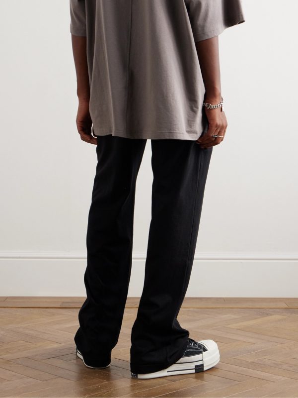 + Champion Dietrich Straight-Leg Logo-Embroidered Cotton-Jersey Sweatpants - BK + Champion Dietrich Straight-Leg Logo-Embroidered Cotton-Jersey Sweatpants - BK
