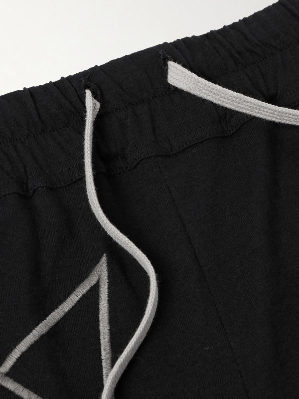 + Champion Dietrich Straight-Leg Logo-Embroidered Cotton-Jersey Sweatpants - E1 + Champion Dietrich Straight-Leg Logo-Embroidered Cotton-Jersey Sweatpants - E1