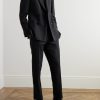 Double-Breasted Woven Suit Jacket - OU Double-Breasted Woven Suit Jacket - OU