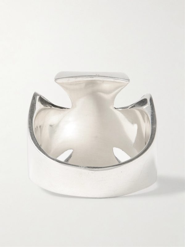 Cross Silver Ring - BK Cross Silver Ring - BK
