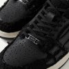 Skel-Top Metallic Bouclé and Leather Sneakers - CU Skel-Top Metallic Bouclé and Leather Sneakers - CU