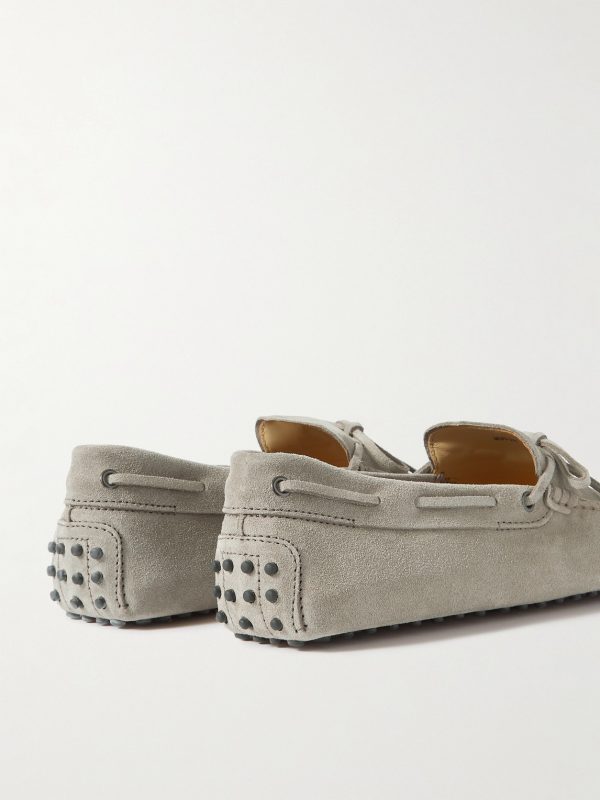Gommino Suede Driving Shoes - BK