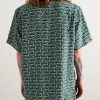 Printed Mulberry Silk Shirt - BK