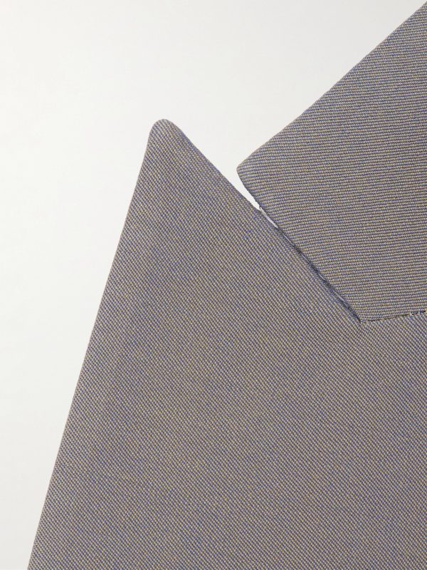 Double-Breasted Wool Suit Jacket - E1 Double-Breasted Wool Suit Jacket - E1