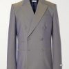 Double-Breasted Wool Suit Jacket Double-Breasted Wool Suit Jacket
