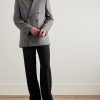 Double-Breasted Wool Suit Jacket - OU Double-Breasted Wool Suit Jacket - OU