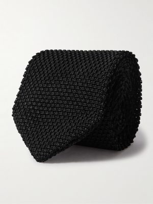 7cm Knitted Silk Tie
