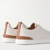 Triple Stitch™ Full-Grain Deerskin Slip-On Sneakers - BK Triple Stitch™ Full-Grain Deerskin Slip-On Sneakers - BK