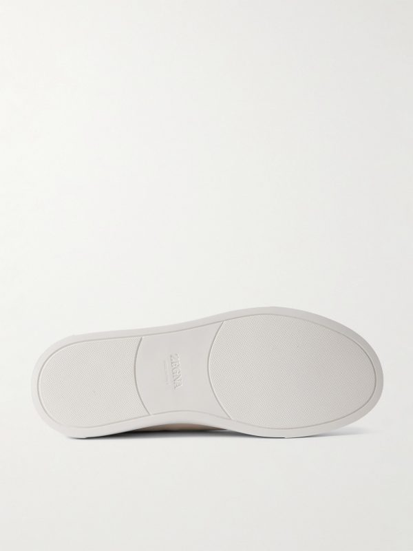 Triple Stitch™ Full-Grain Deerskin Slip-On Sneakers - E1 Triple Stitch™ Full-Grain Deerskin Slip-On Sneakers - E1