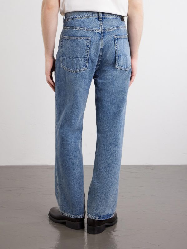 Third Cut Straight-Leg Jeans - BK
