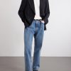 Third Cut Straight-Leg Jeans - OU
