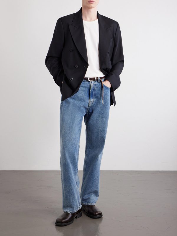 Third Cut Straight-Leg Jeans - OU