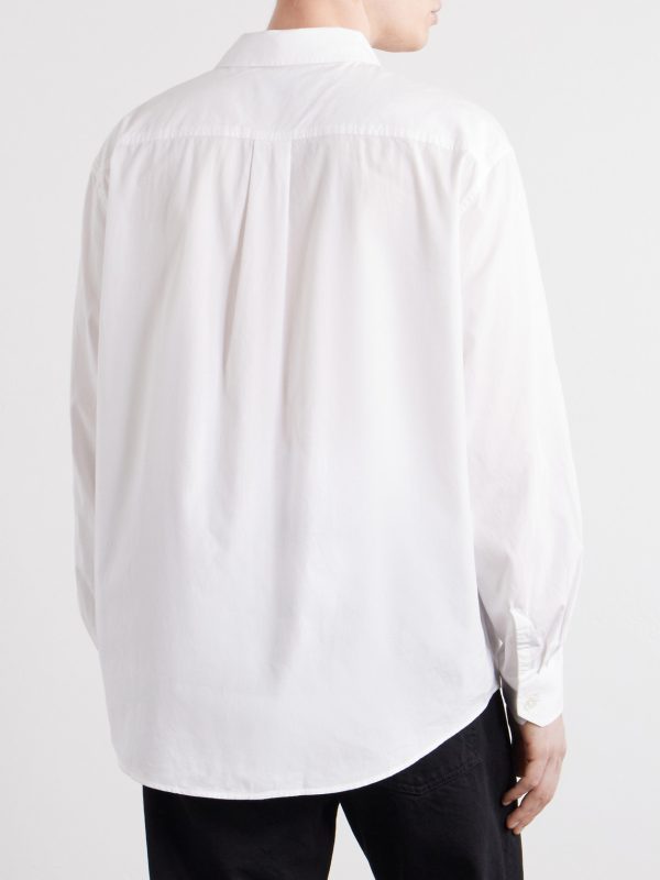 Beyond Logo-Embroidered TENCEL™ Lyocell and Cotton-Blend Poplin Shirt - BK Beyond Logo-Embroidered TENCEL™ Lyocell and Cotton-Blend Poplin Shirt - BK