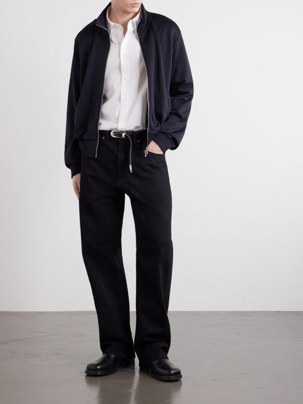 Beyond Logo-Embroidered TENCEL™ Lyocell and Cotton-Blend Poplin Shirt - OU Beyond Logo-Embroidered TENCEL™ Lyocell and Cotton-Blend Poplin Shirt - OU