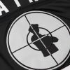+ Cactus Plant Flea Market Public Enemy Oversized Logo-Appliquéd Jersey T-Shirt - E1 + Cactus Plant Flea Market Public Enemy Oversized Logo-Appliquéd Jersey T-Shirt - E1