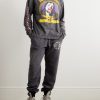 + Born X Raised Clown Distressed Printed Cotton-Jersey T-Shirt - OU + Born X Raised Clown Distressed Printed Cotton-Jersey T-Shirt - OU