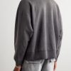 Distressed Printed Cotton-Jersey Sweatshirt - BK Distressed Printed Cotton-Jersey Sweatshirt - BK