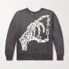 Distressed Printed Cotton-Jersey Sweatshirt Distressed Printed Cotton-Jersey Sweatshirt