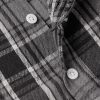 Distressed Checked Cotton-Flannel Shirt - CU Distressed Checked Cotton-Flannel Shirt - CU