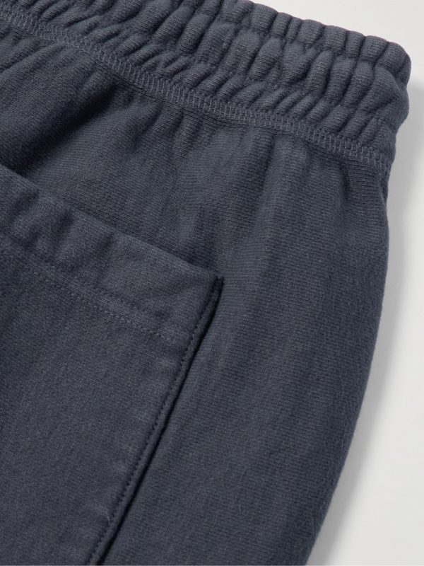 Tapered Logo-Print Cotton-Blend Jersey Sweatpants - CU Tapered Logo-Print Cotton-Blend Jersey Sweatpants - CU