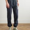 Tapered Logo-Print Cotton-Blend Jersey Sweatpants - FR Tapered Logo-Print Cotton-Blend Jersey Sweatpants - FR