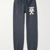 Tapered Logo-Print Cotton-Blend Jersey Sweatpants Tapered Logo-Print Cotton-Blend Jersey Sweatpants