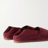 Travel Collapsible-Heel Suede Loafers - BK Travel Collapsible-Heel Suede Loafers - BK