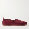 Travel Collapsible-Heel Suede Loafers Travel Collapsible-Heel Suede Loafers