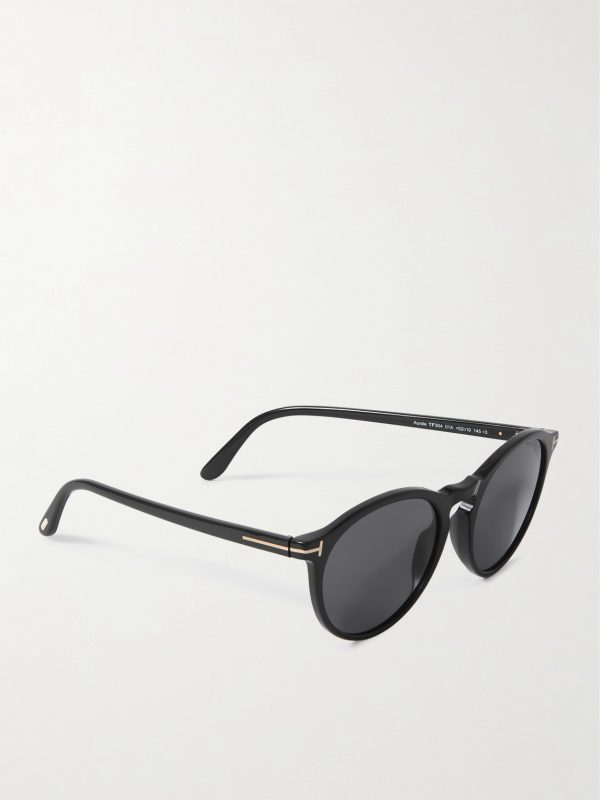 Aurele Round-Frame Acetate Sunglasses - FR Aurele Round-Frame Acetate Sunglasses - FR